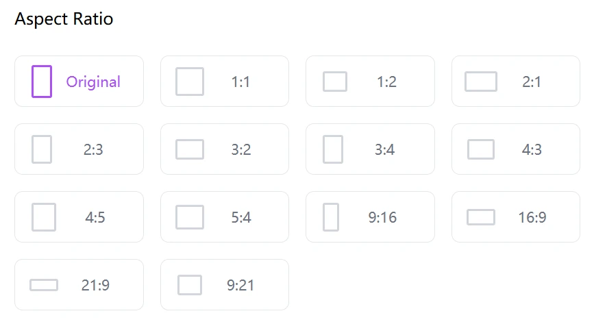 Choose-Aspect-Ratio